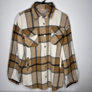 SHEIN Women’s Plaid Shacket